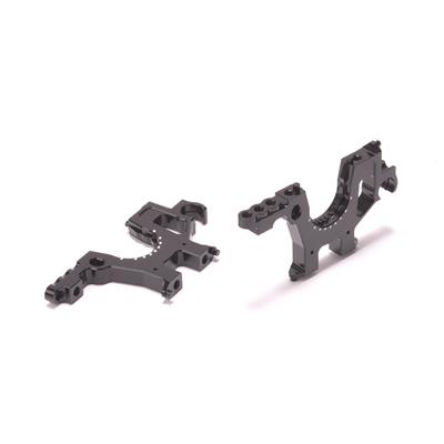 Schumacher Alloy Trans Housing High (+2mm) (PR) u8729