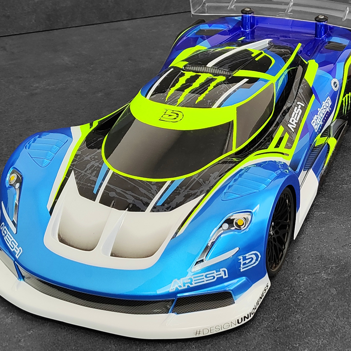 Bittydesign ARES-1 1/10 GT Bodyshell
