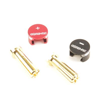 Core RC - Low Pro Heatsink Bullet Plug Grips 5mm CR864