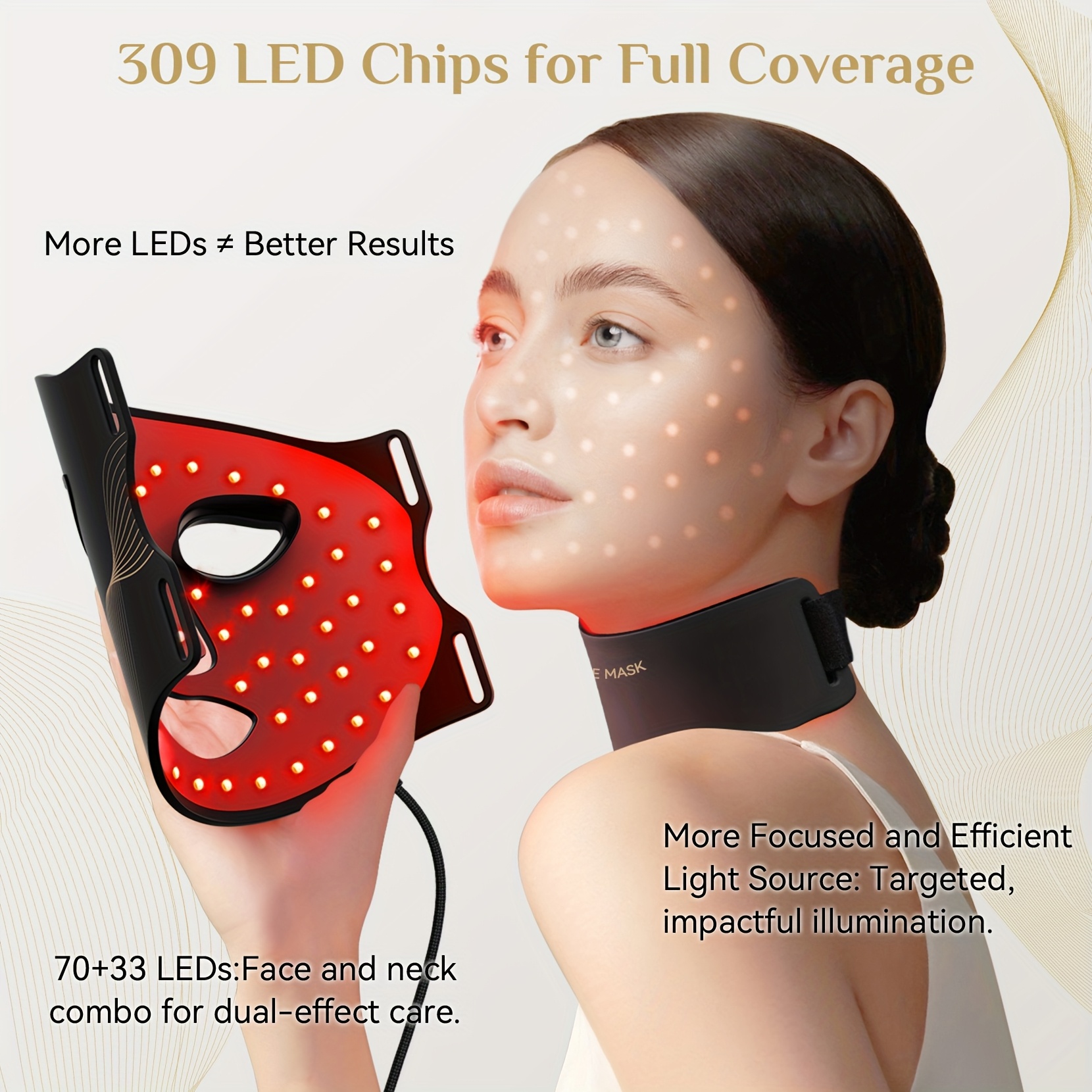 FOLOKE LED Facial Mask