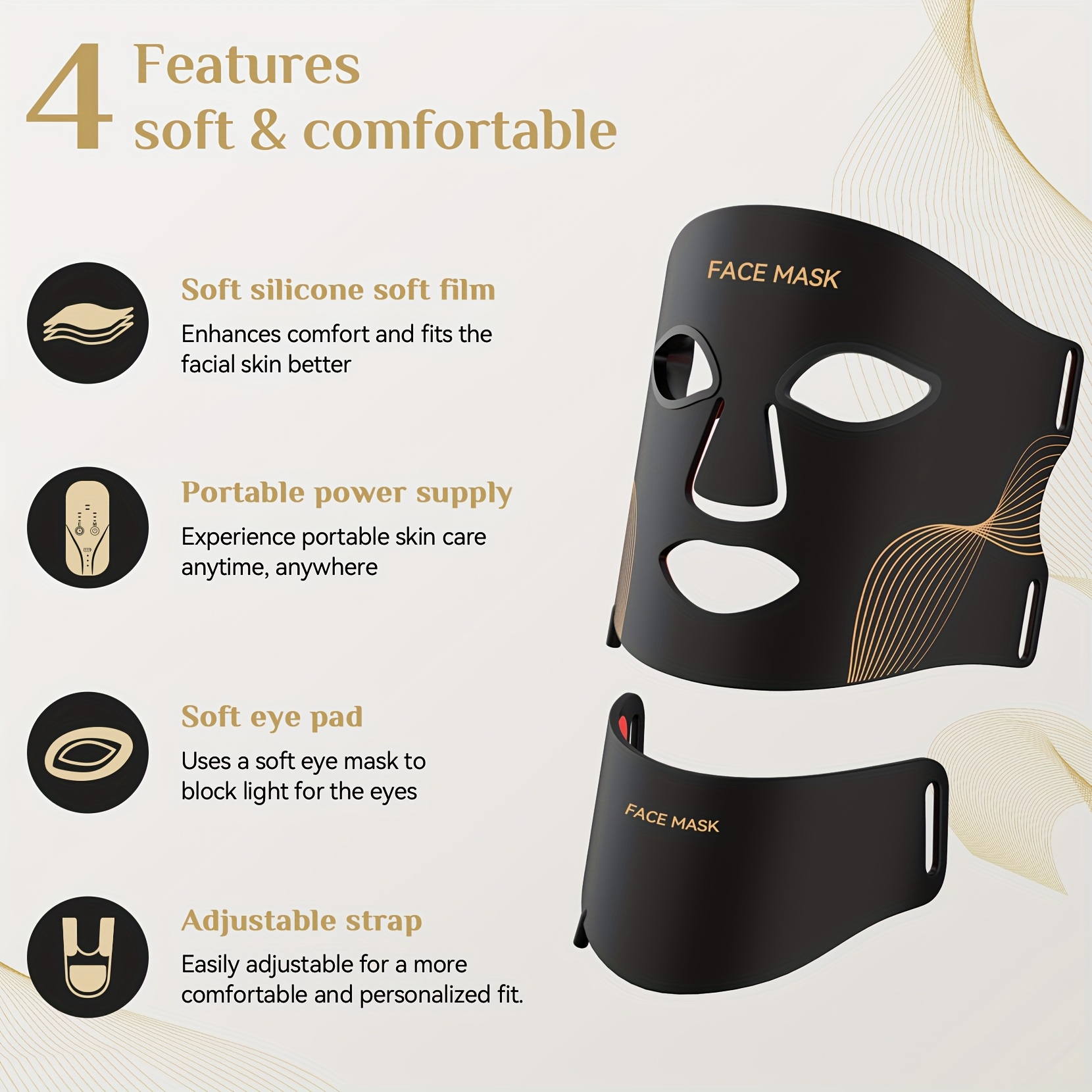 FOLOKE LED Facial Mask