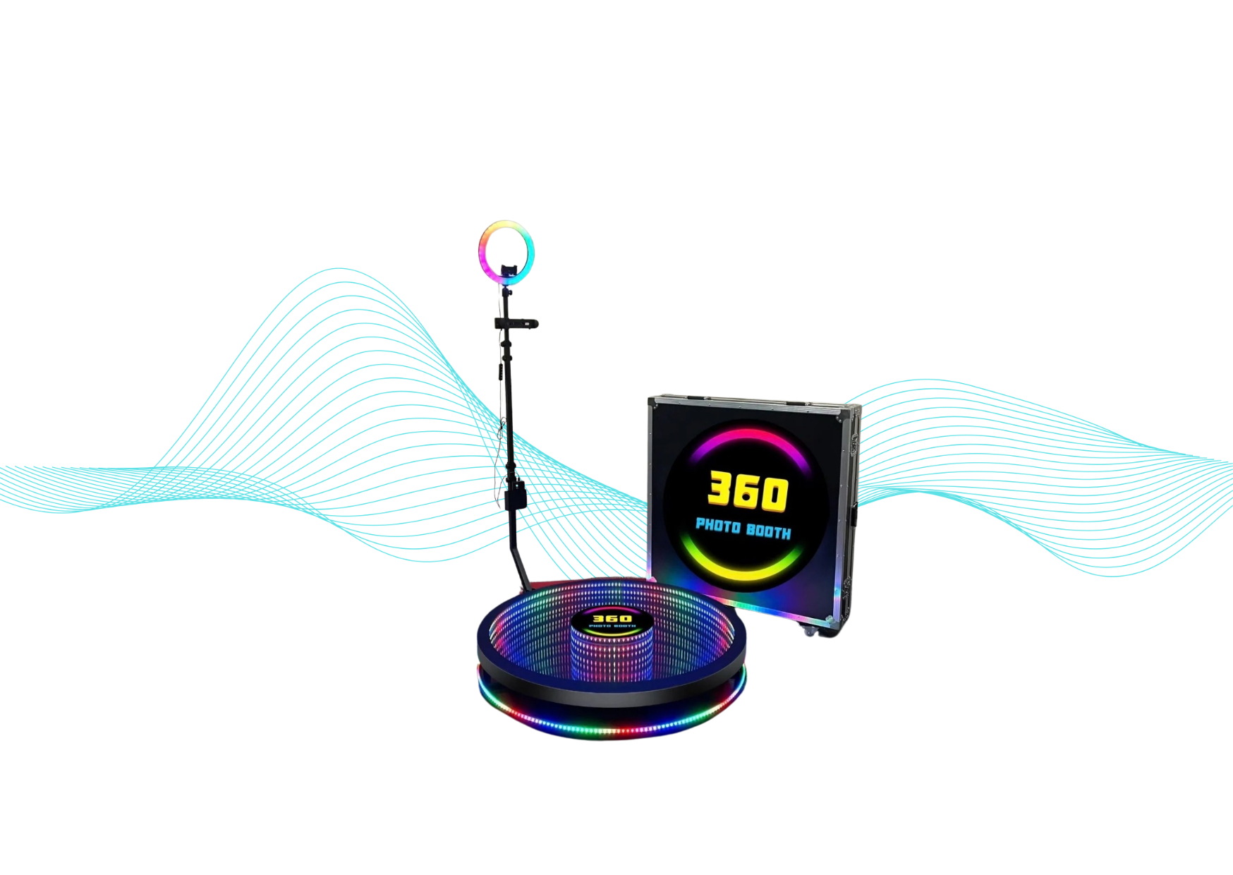 360° Infinity Glas Fotobox