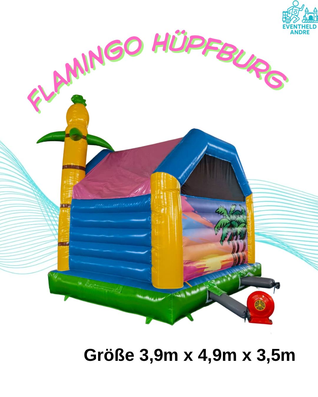 🦩 Flamingo Hüpfburg