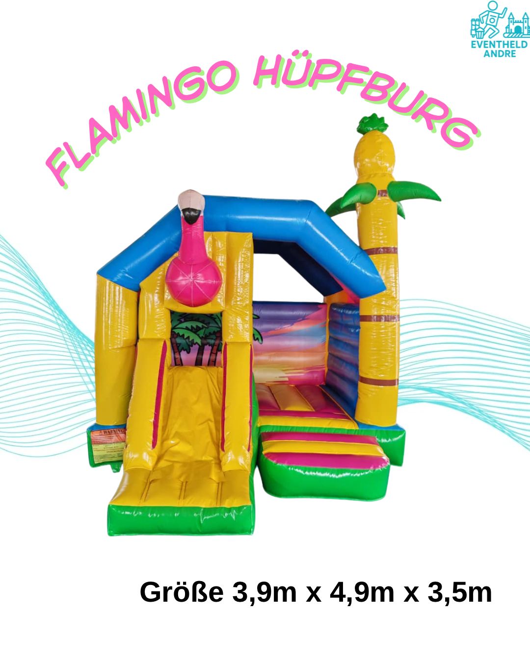 🦩 Flamingo Hüpfburg