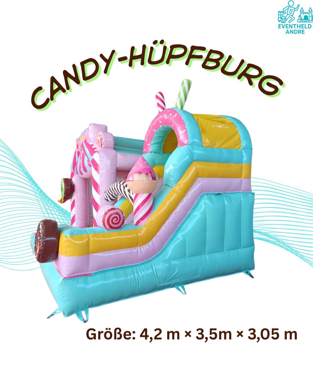 🍭 Candy Hüpfburg
