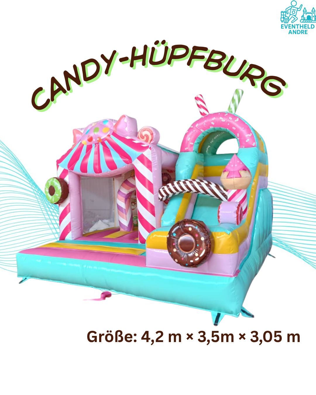 🍭 Candy Hüpfburg