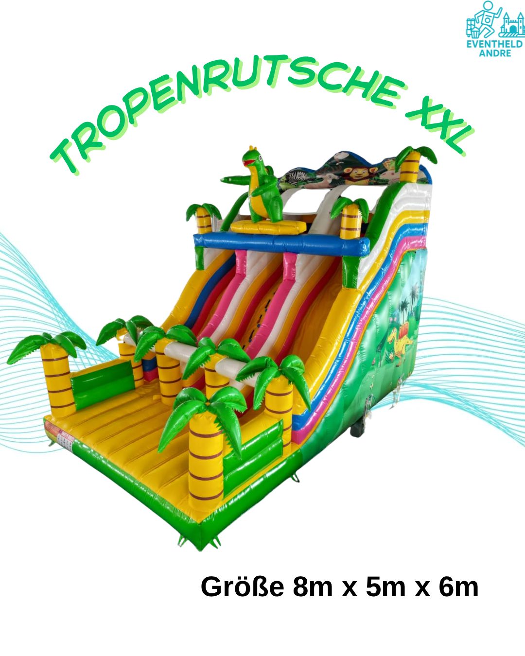 🌴 Tropenrutsche XXL