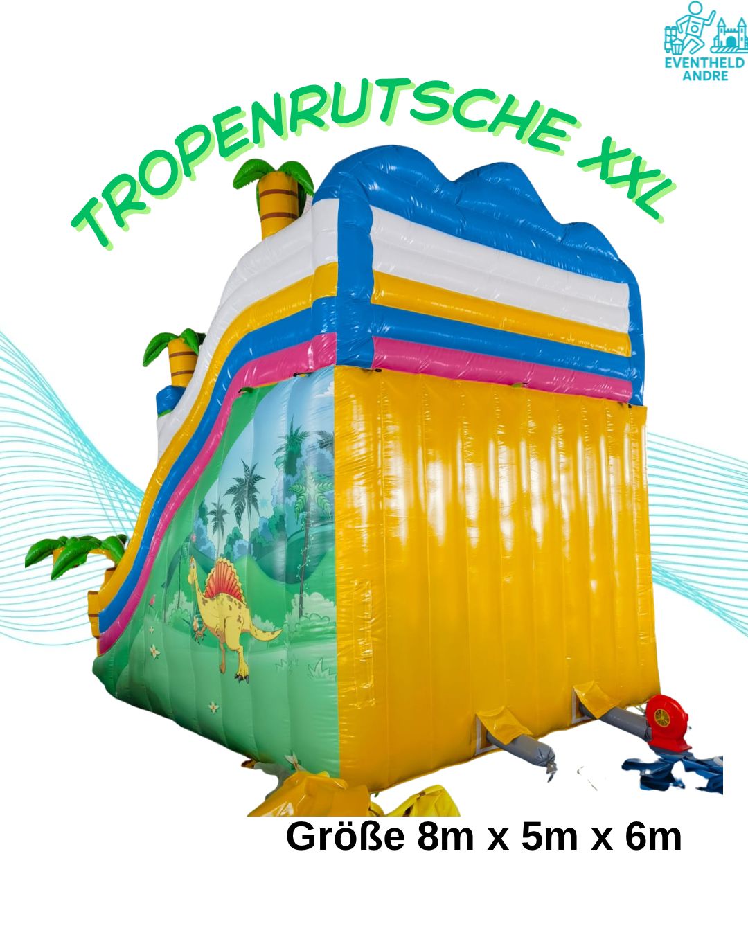 🌴 Tropenrutsche XXL
