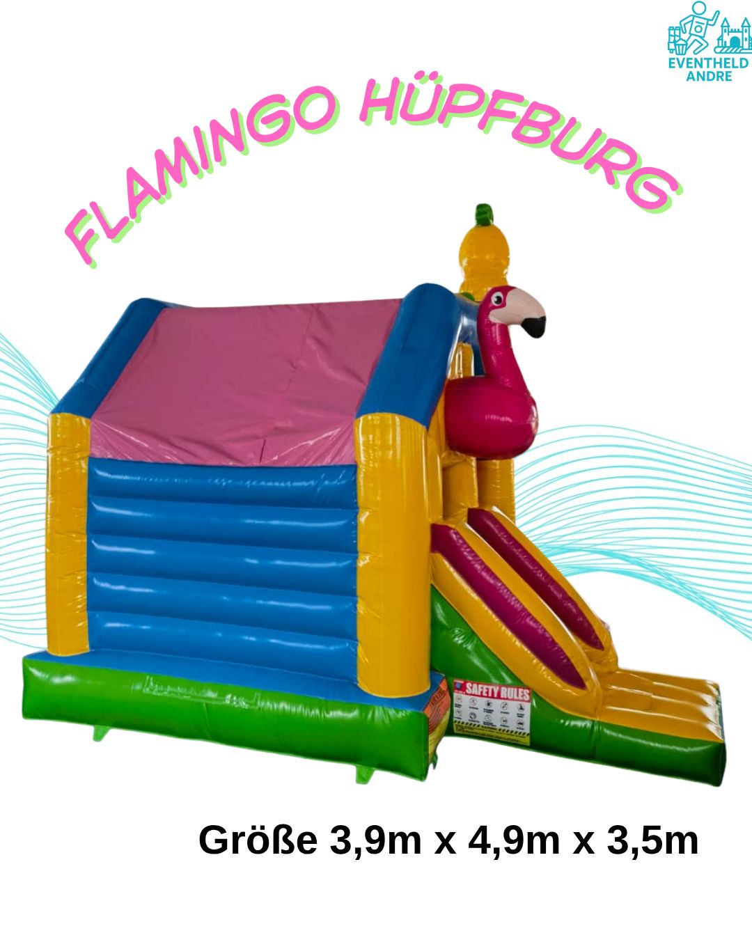 🦩 Flamingo Hüpfburg