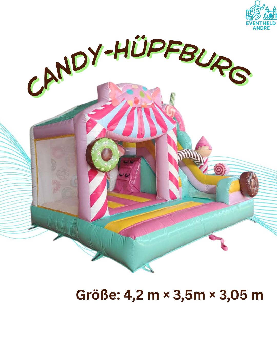🍭 Candy Hüpfburg