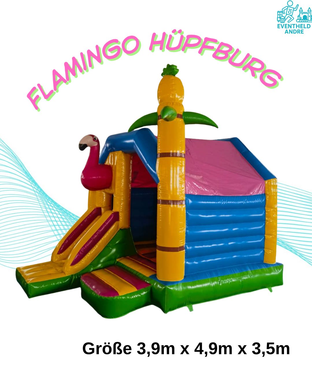 🦩 Flamingo Hüpfburg