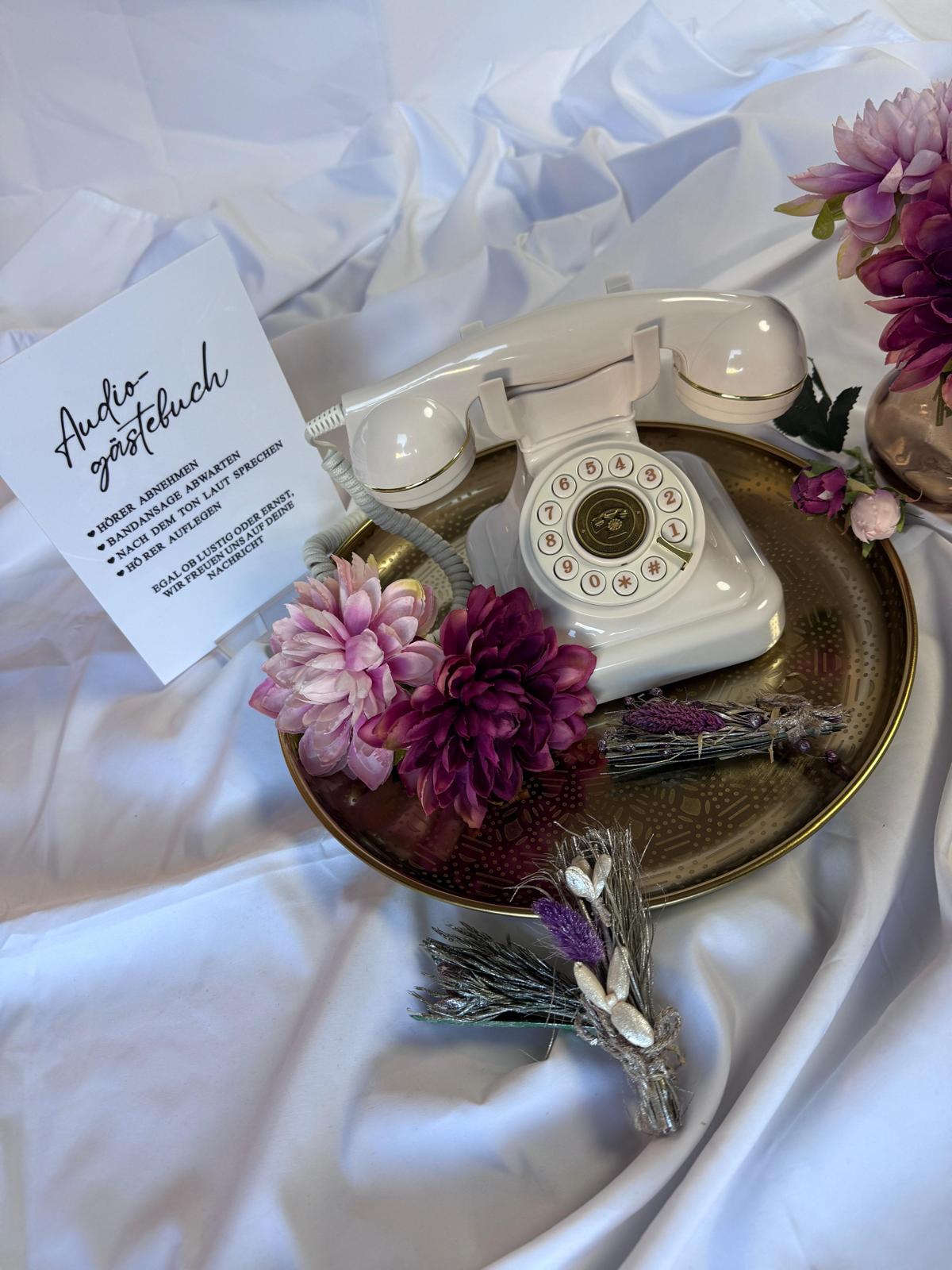 💍 Audio Gästebuch für Hochzeiten