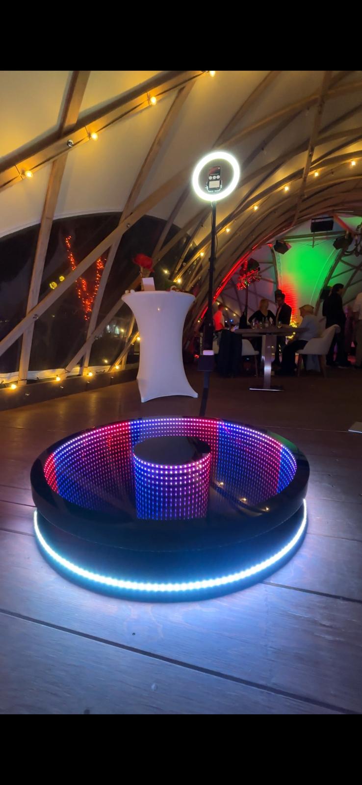 360° Infinity Glass Fotobox