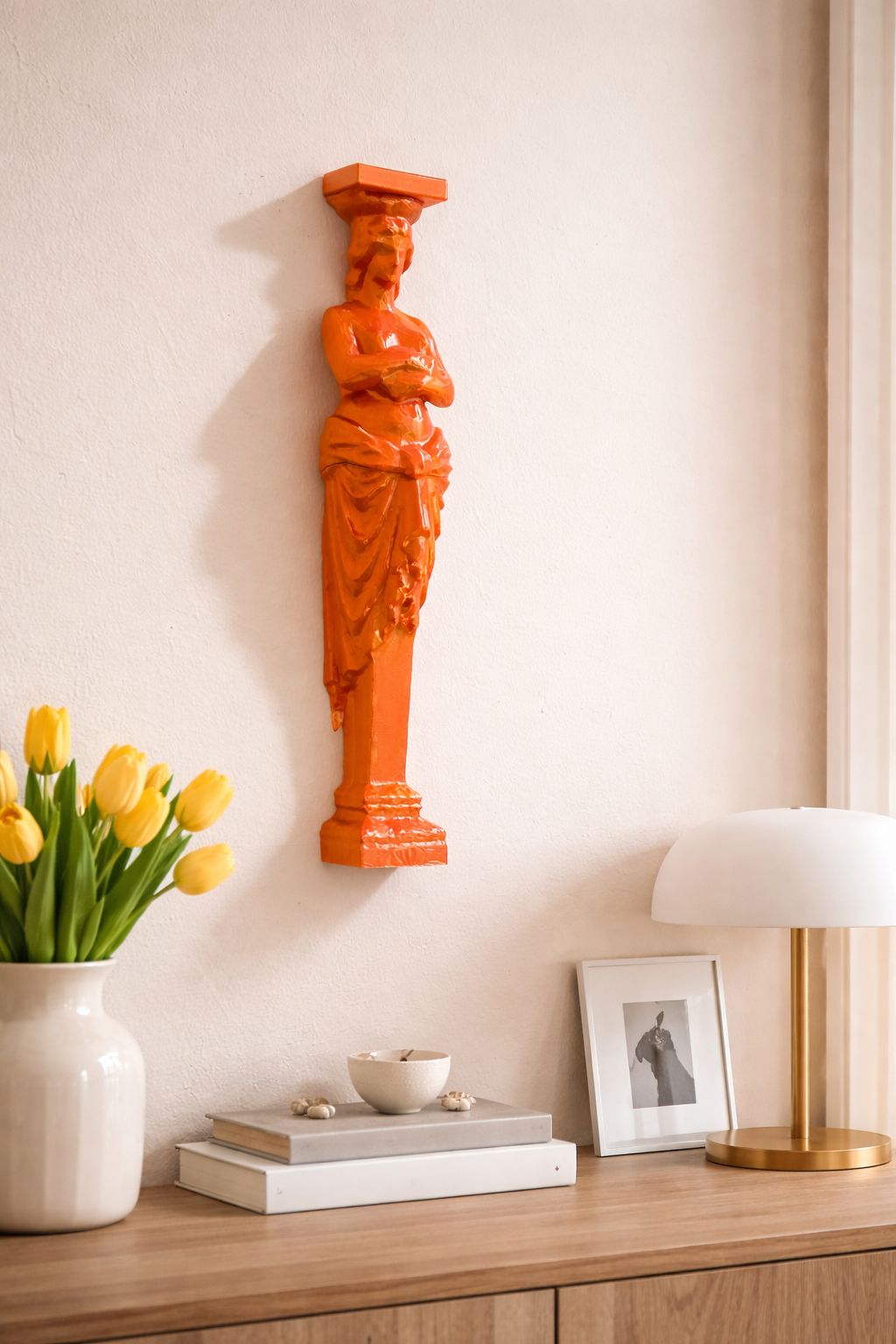 Caryatid -70cm- Silk finish