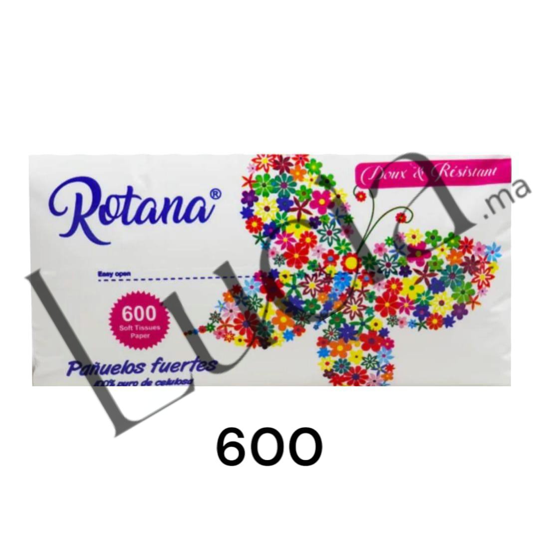 ROTANA Mouchoirs 600 مناديل ورقية كلينكس