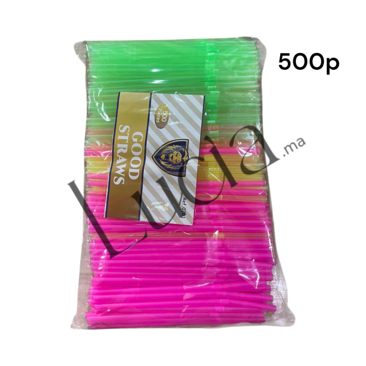 GOOD STRAWS 500 انابيب عصير