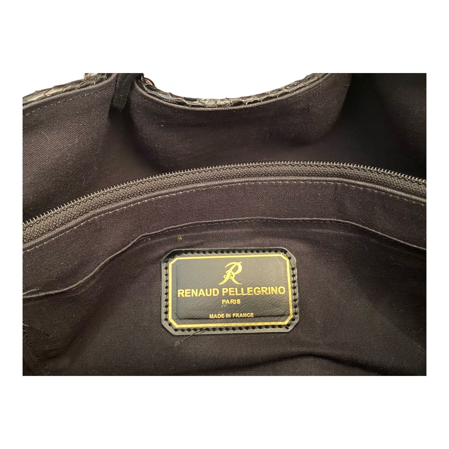 Sac à main Renaud Pellegrino noir