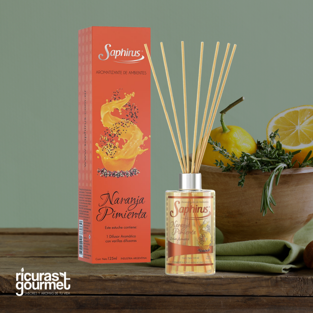 Difusor Saphirus Naranja Pimienta