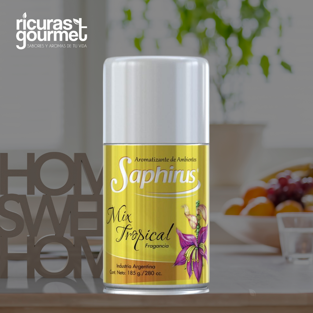 Aromatizante de ambientes Saphirus Mix Tropical