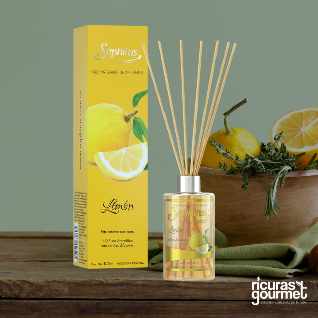 Difusor aromatizante Saphirus Limón