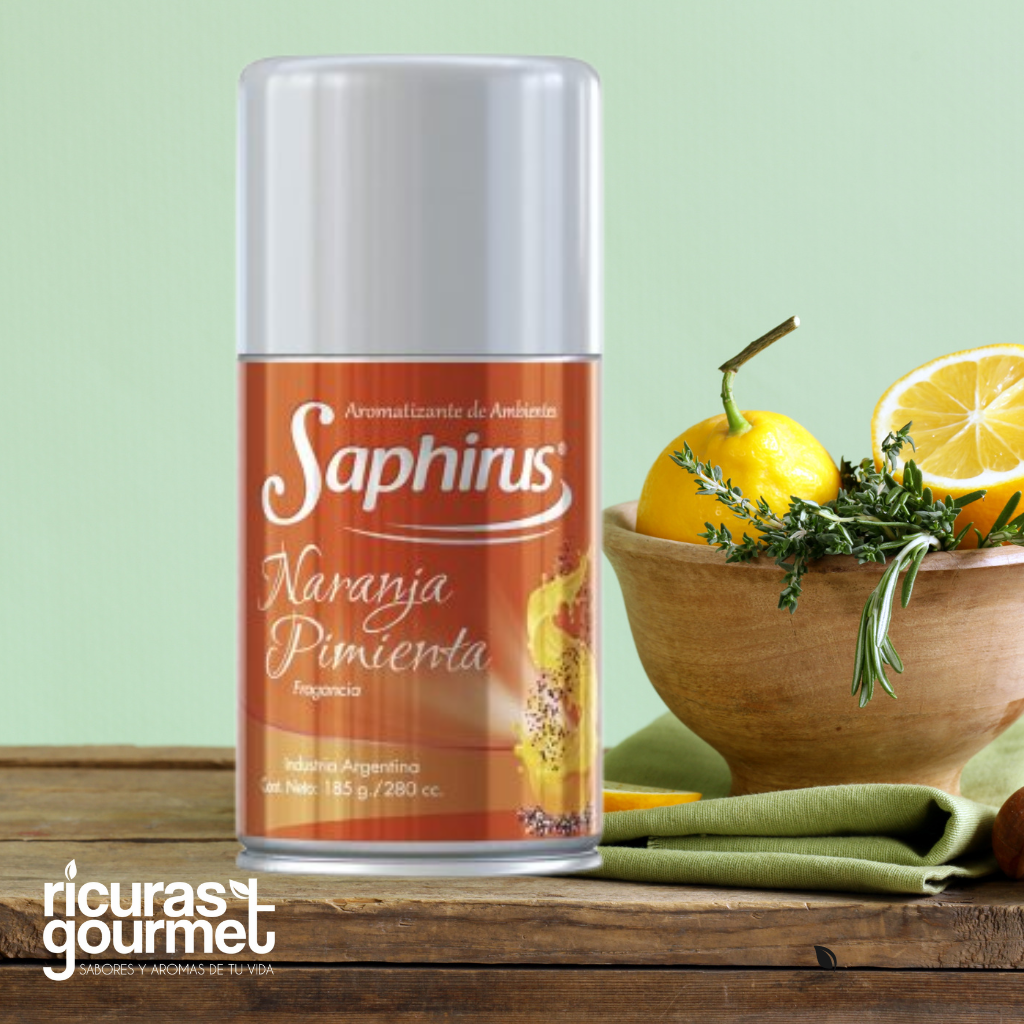 Aromatizante de ambientes Saphirus Naranja Pimienta