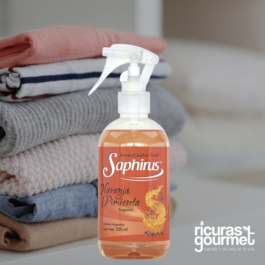 Perfumina Textil Saphirus Naranja Pimienta