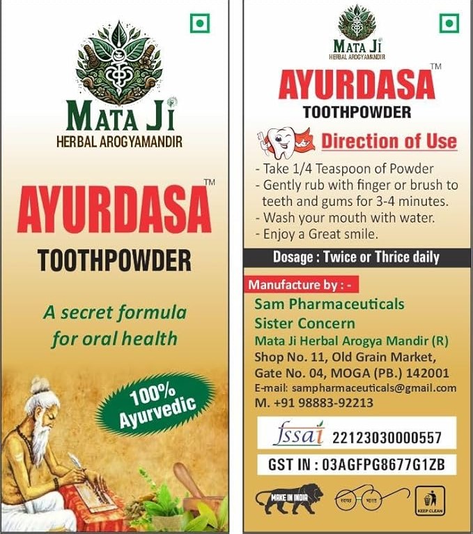 AYURDASA Toothpowder