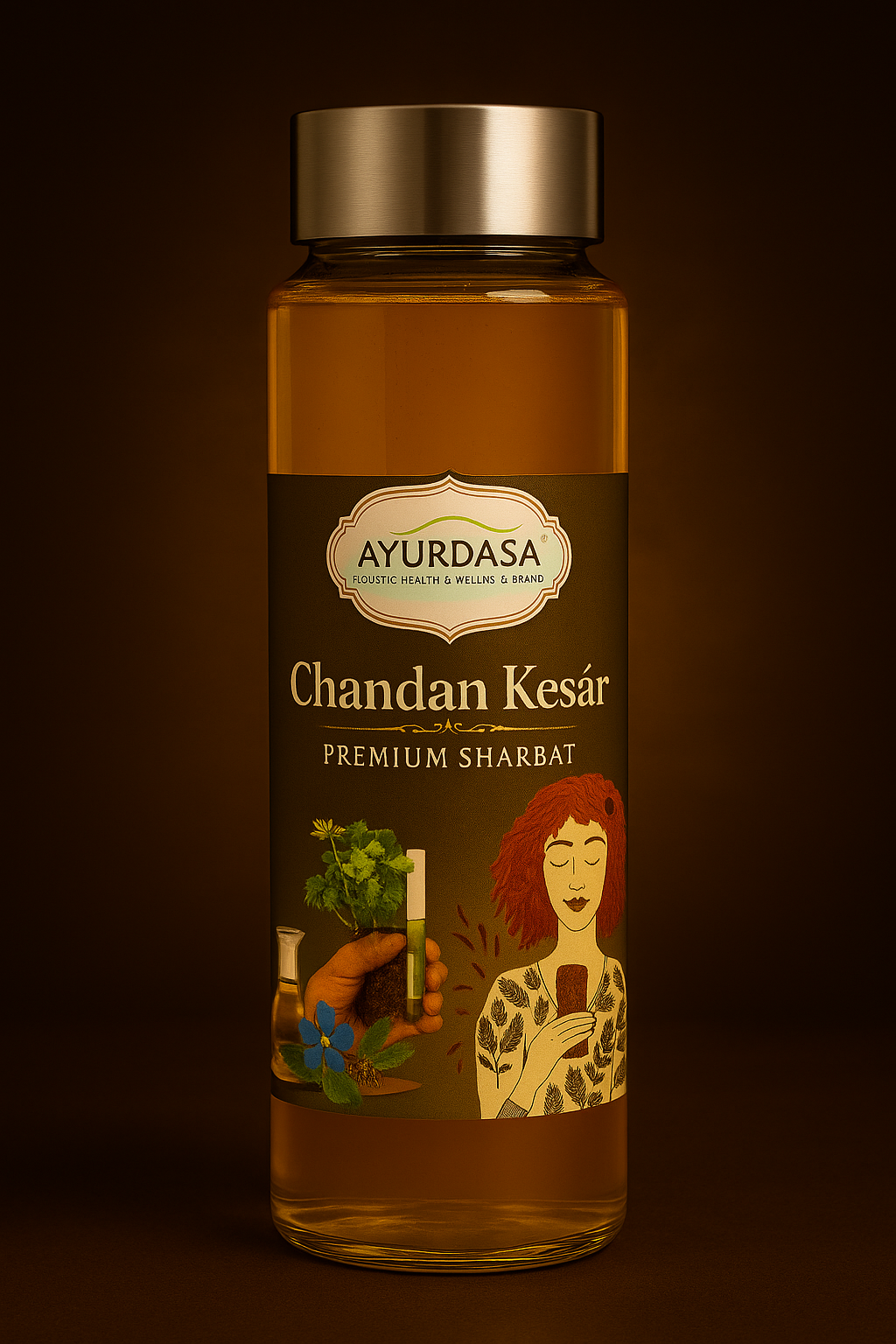 Ayurdasa Chandan Kesar Herbal Drink