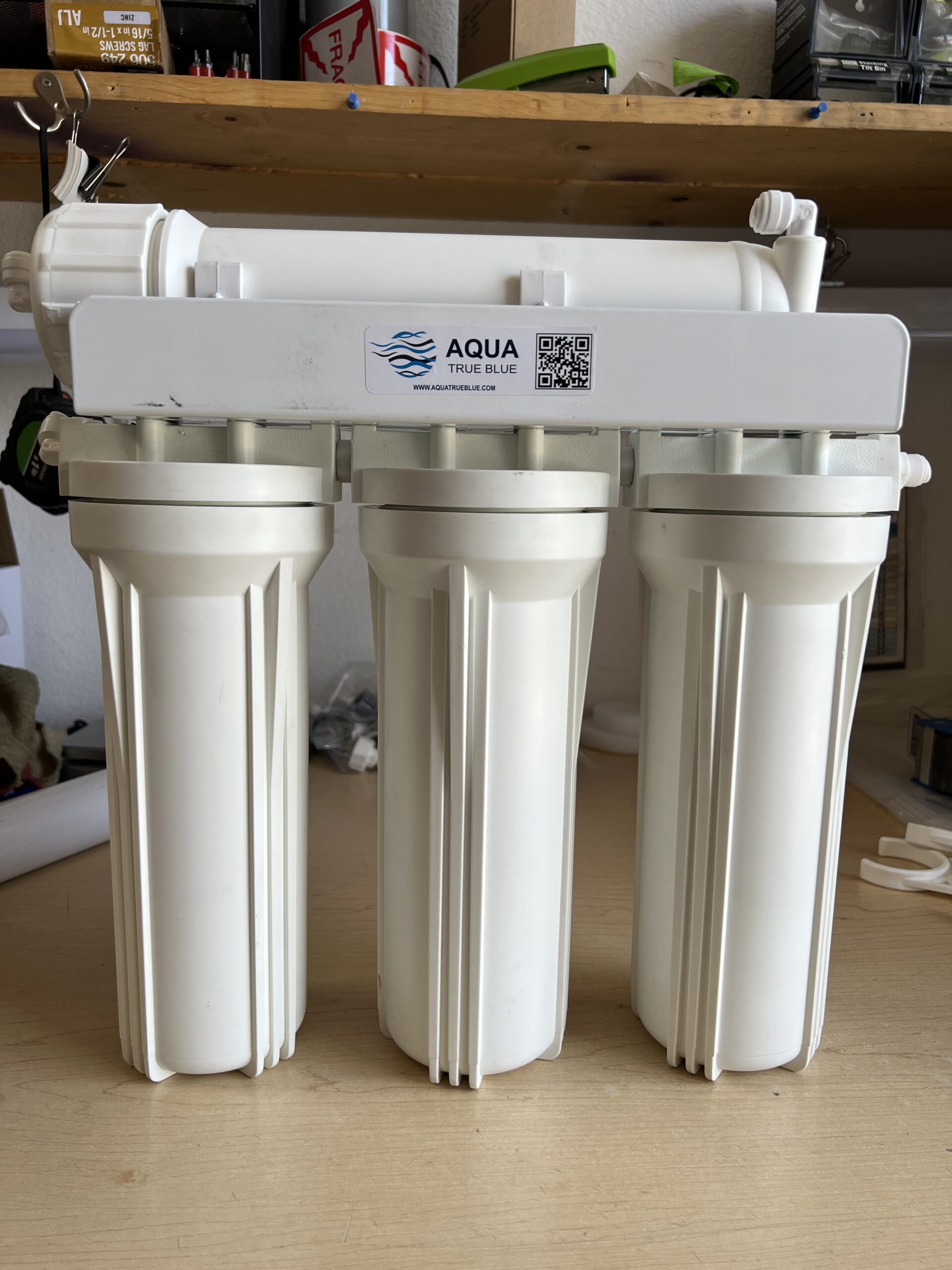 4-Stage Reverse Osmosis Water Filtration System