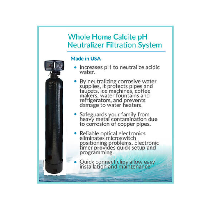 2.0 Cubic Ft. pH Water Filter Backwash System with Fleck 5600 SXT