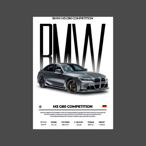 3x2 | BMW M3 G80 COMPETITION