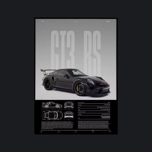 3x2 | Porsche GT3 RS (Frontal)
