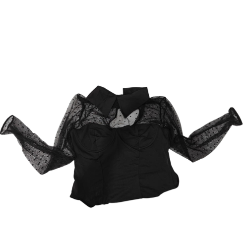 BODY NEGRO CON CUELLO