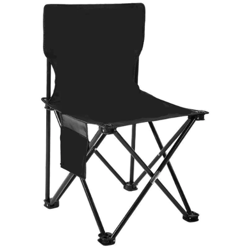 Silla Plegable de Camping de Metal Portátil – Parrillas, Jardín y Exterior
