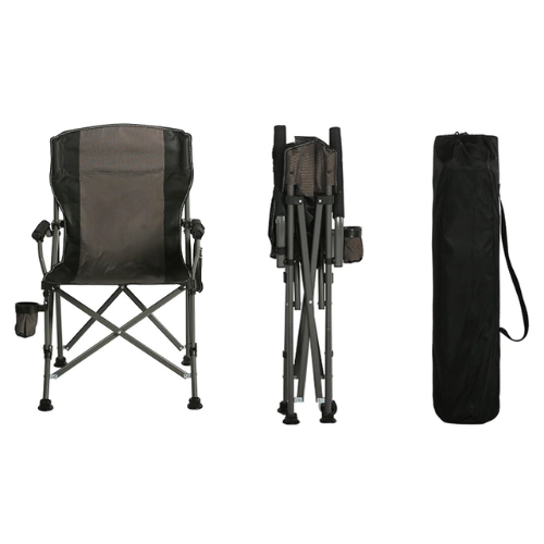 Silla Plegable de Camping y Jardín – Metal Reforzado