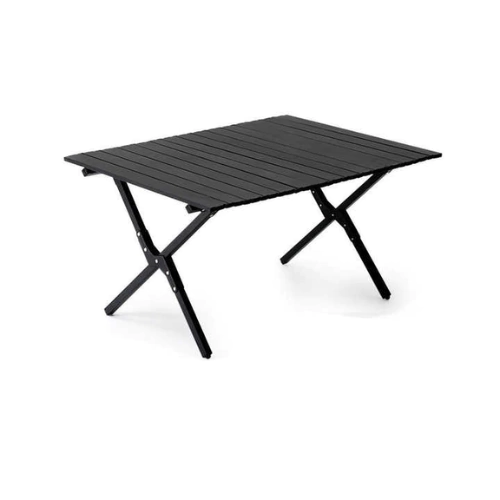 Mesa Plegable Enrollable de Aluminio y Acero – Portátil y Resistente
