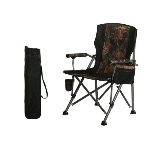 Silla Plegable de Camping y Jardín – Metal Reforzado