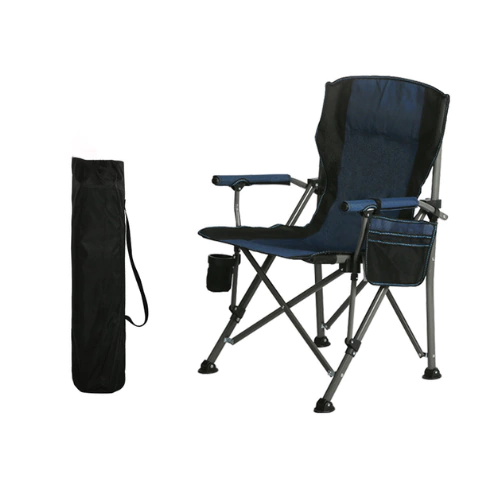 Silla Plegable de Camping y Jardín – Metal Reforzado
