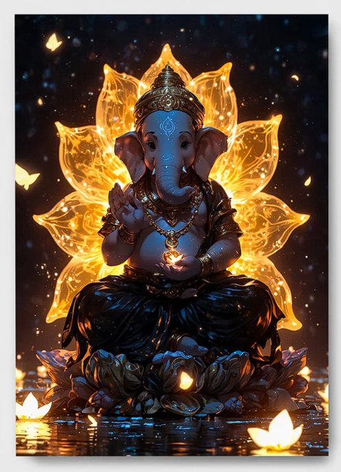Divine Lord Ganesha Statue