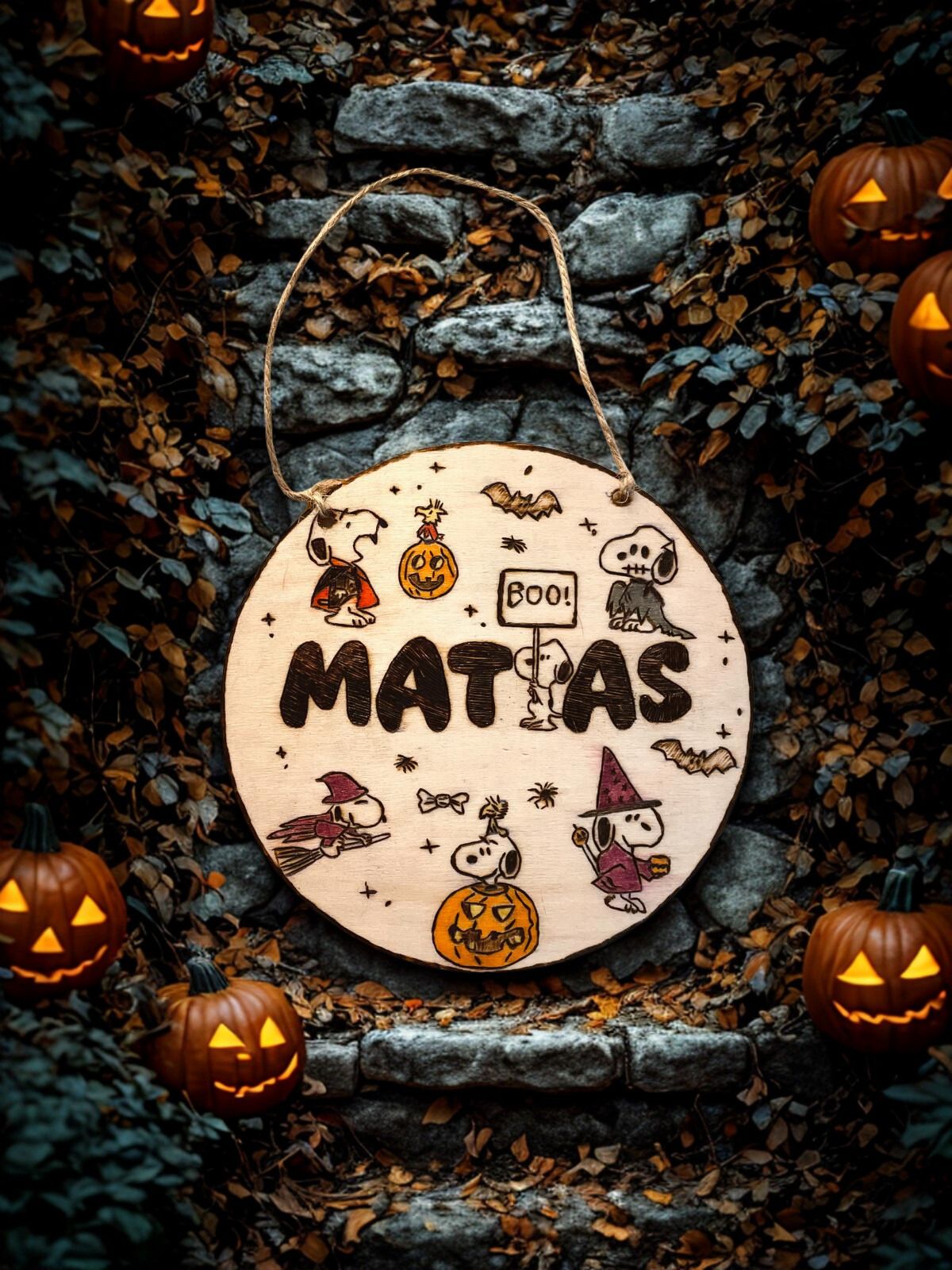 Letrero Personalizado (Contrachapado) 17cm