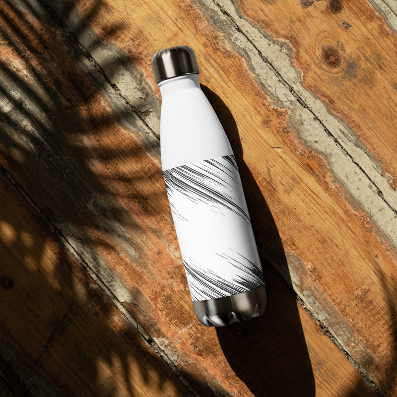 Stainless steel water bottle