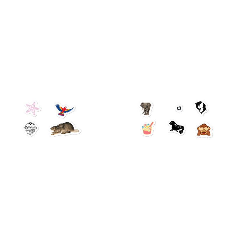 Bubble-free stickers - main stickers