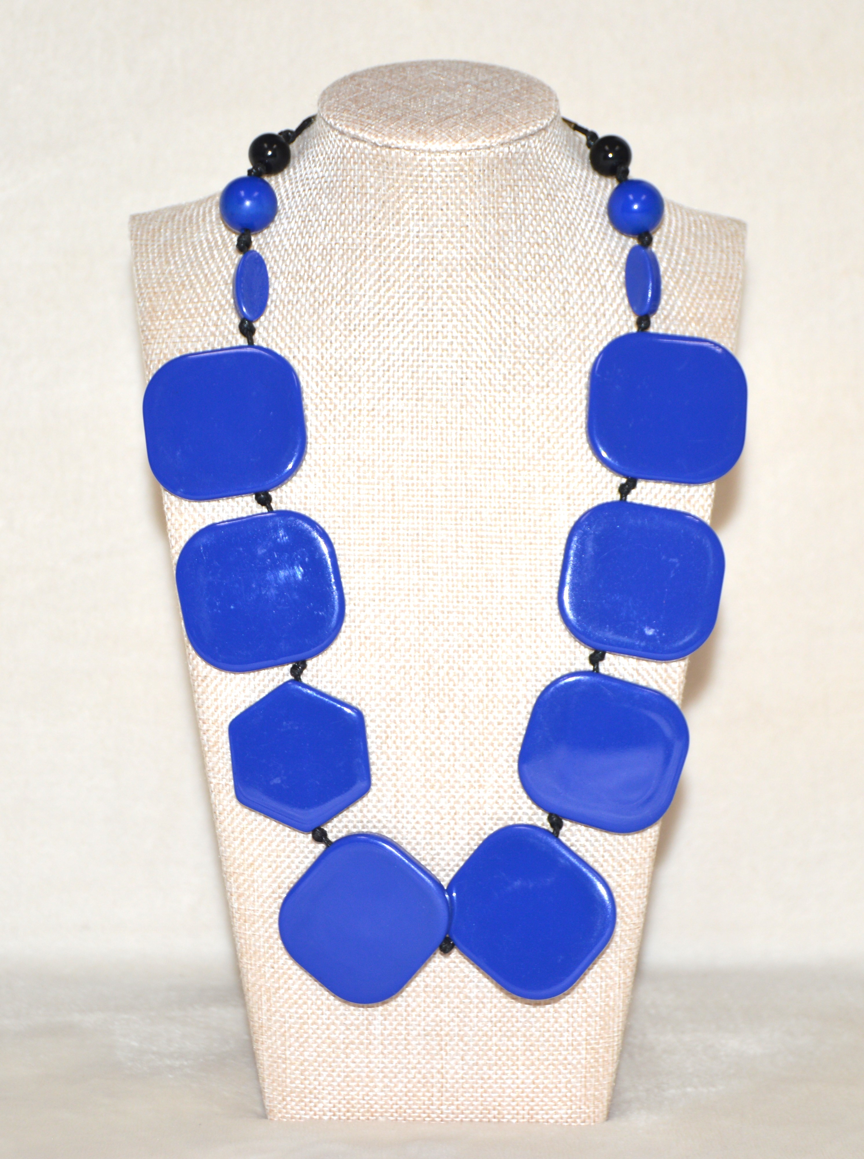 Bold Blue Necklace