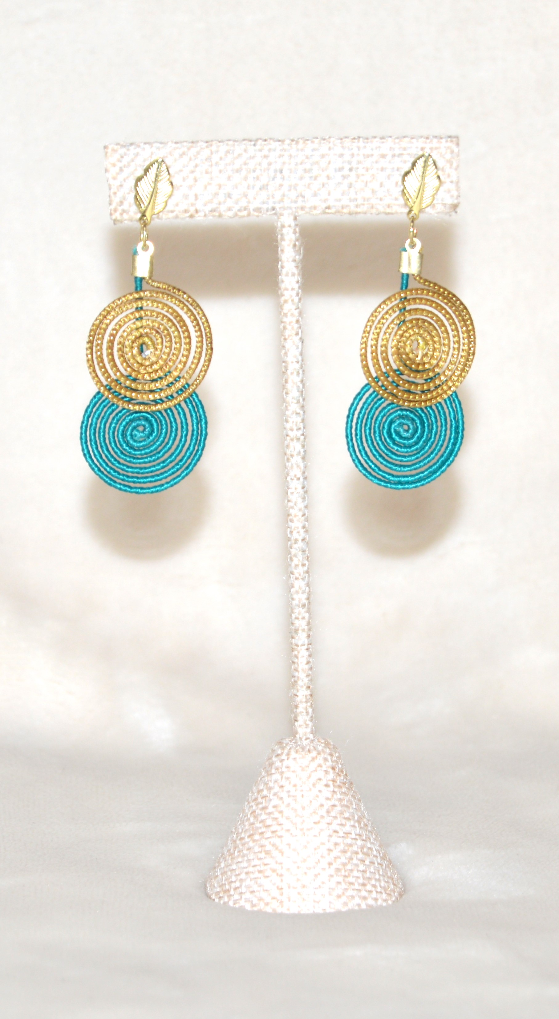 Spiral Dangle Earrings