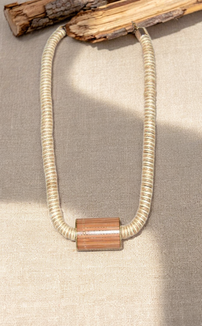 Natural Bead Necklace