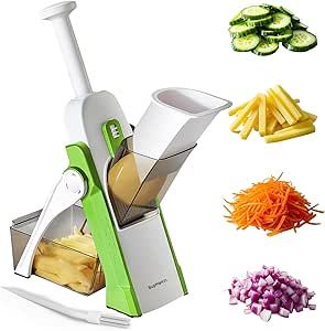 Coupe-légumes multifonction à mandoline – Hachoir pratique et rapide