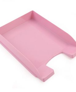 Bandeja organizadora A4 colores pasteles (variaciones: lila, rosa, verde y amarilla)