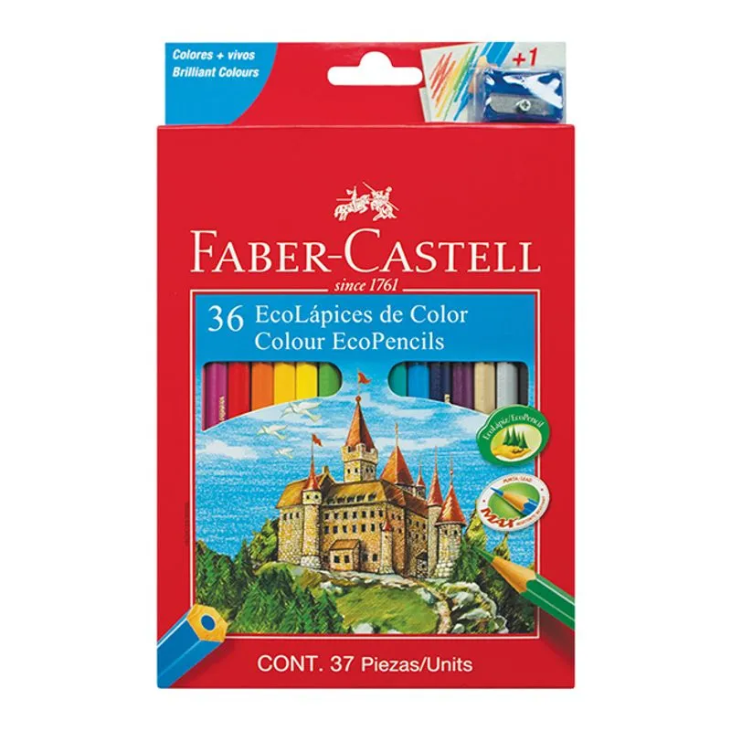 Lápices Faber Castell x36