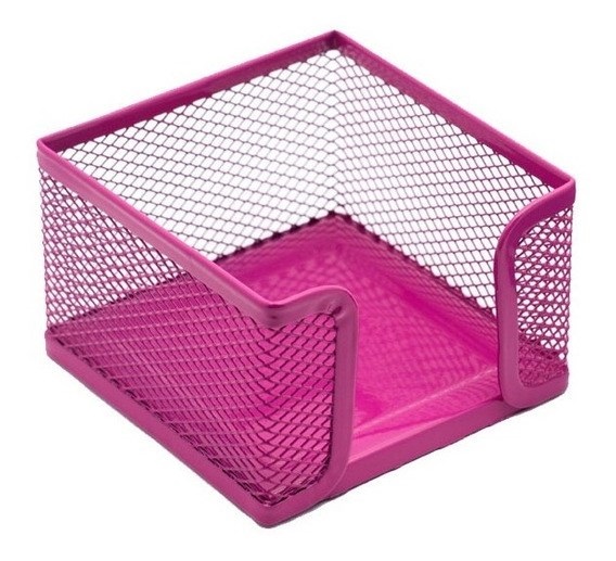 Porta taco cuadrado Values metálico (variaciones: fucsia, turquesa, verde manzana)