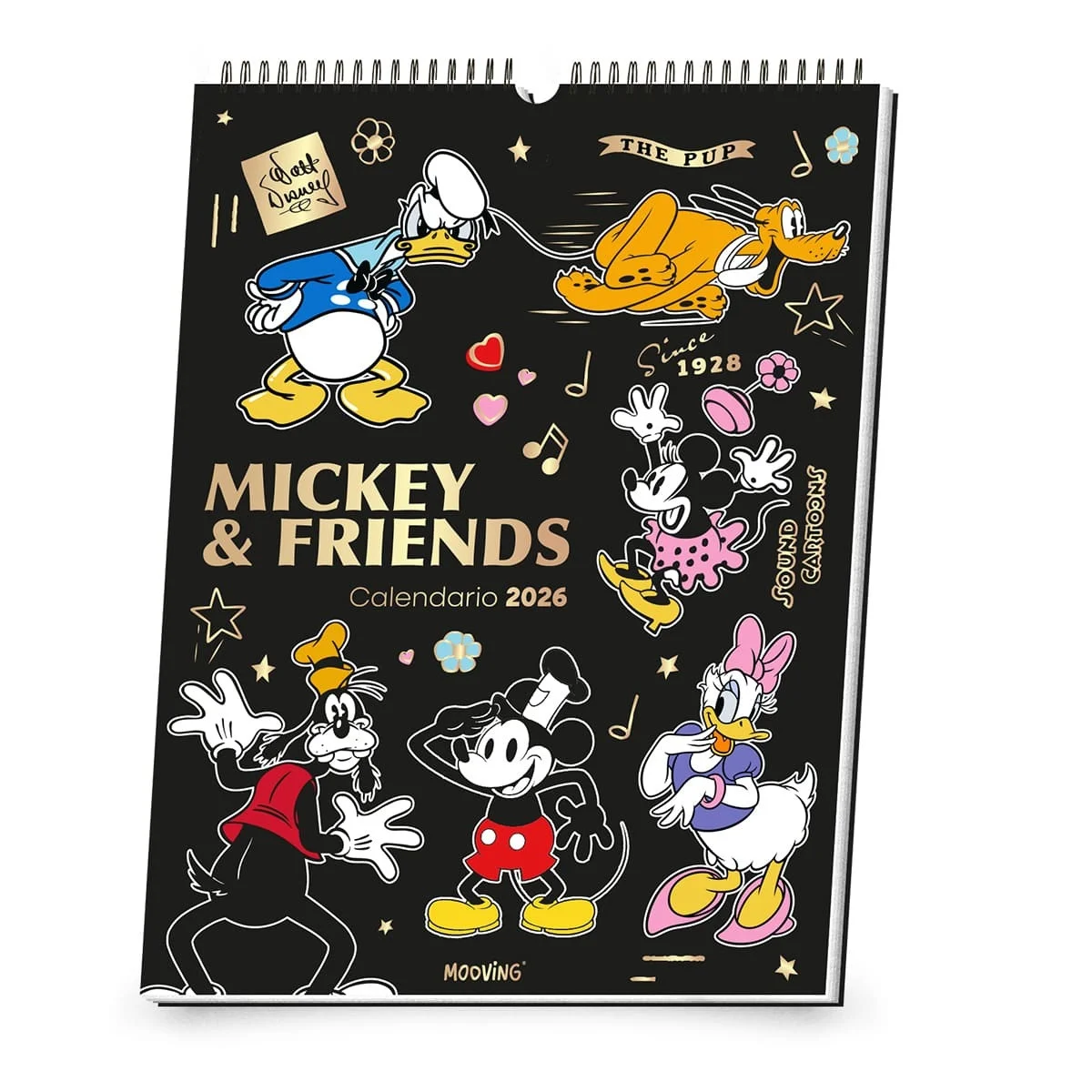 Calendario mooving 2026 Mickey & Friends